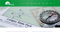 Desktop Screenshot of iowaparklands.com